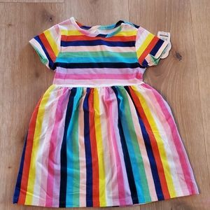 NWT Wonder Nation 3T Rainbow dress